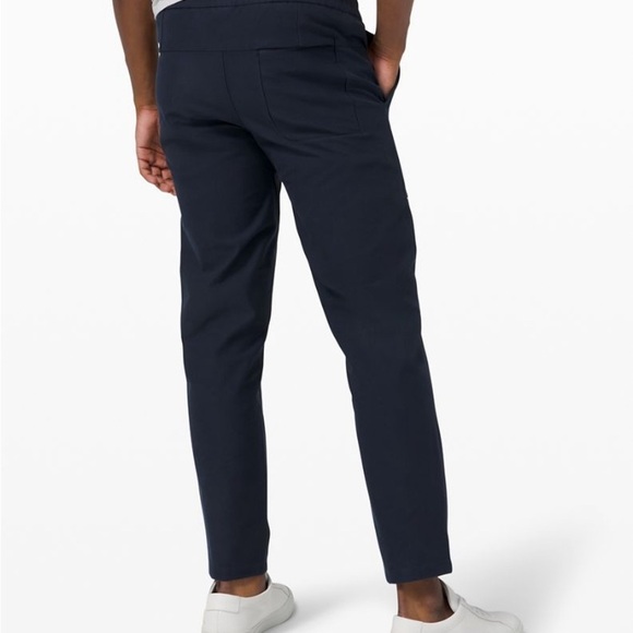 LULULEMON Men's Navy Bowline Pants - Picture 2 of 7
